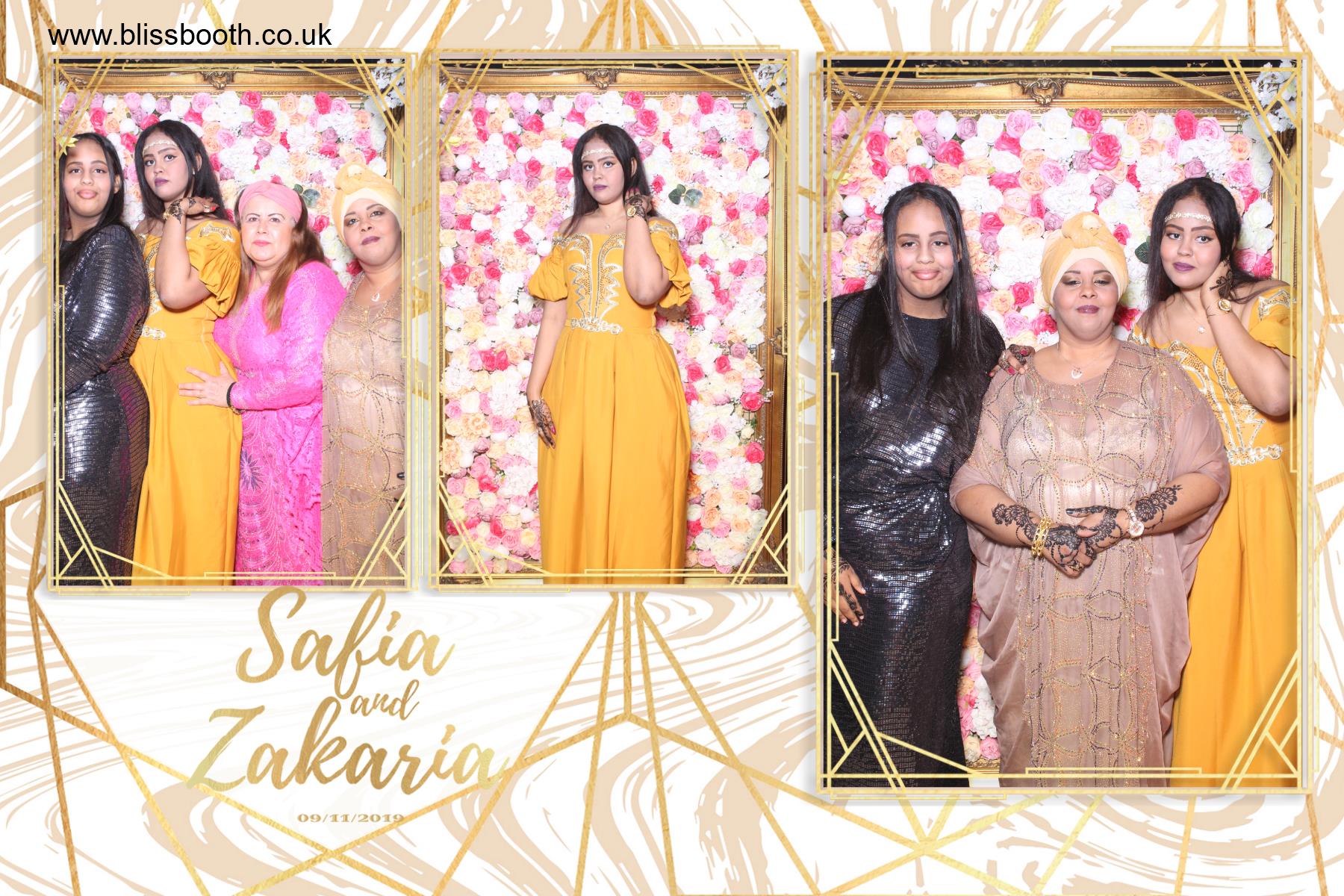 Safia & Zakaria | View more photos from the event at gallery.blissbooth.co.uk/u/BlissBooth/Safia-Zakaria